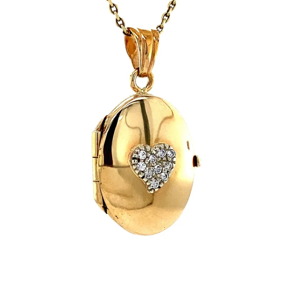locket_heart_with_zirconi_2.webp Locket heart with zirconia 9 krt>Vintage Jewellery Fashion