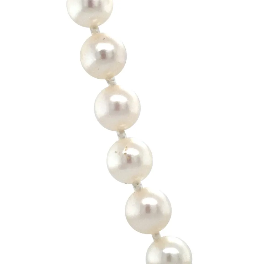 pearl_necklace_with_gold__3-15.webp Pearl necklace with gold clasp 14 krt>Vintage Jewellery New