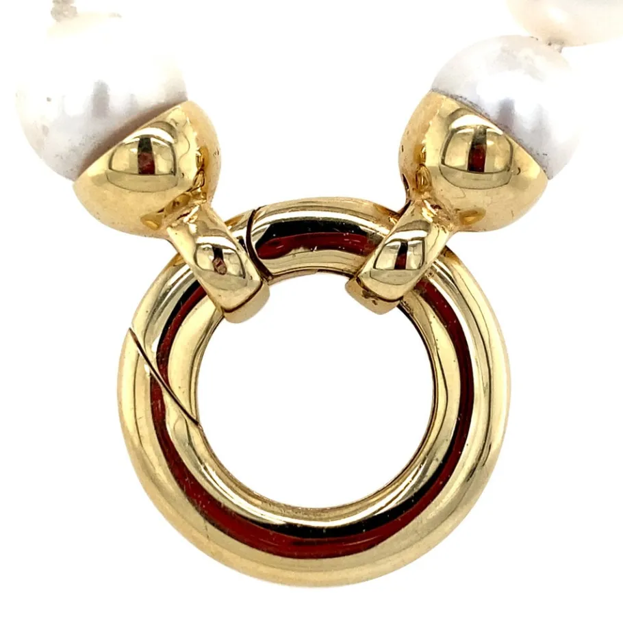 pearl_necklace_with_gold__4-14.webp Pearl necklace with gold clasp 14 krt>Vintage Jewellery Clearance