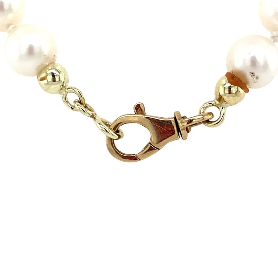pearl_necklace_with_gold__4-15.webp Pearl necklace with gold clasp 14 krt>Vintage Jewellery New