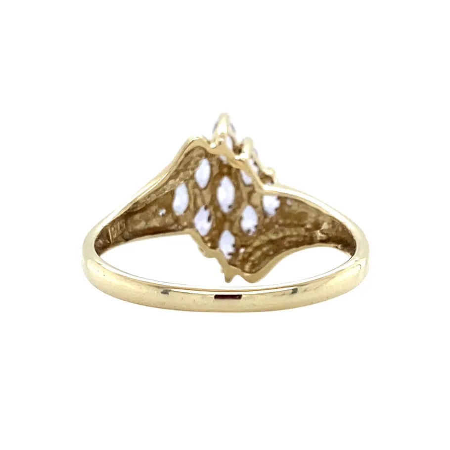 ring_with_tanzanite_and_d_4.webp Ring with tanzanite and diamonds 9 krt>Vintage Jewellery New