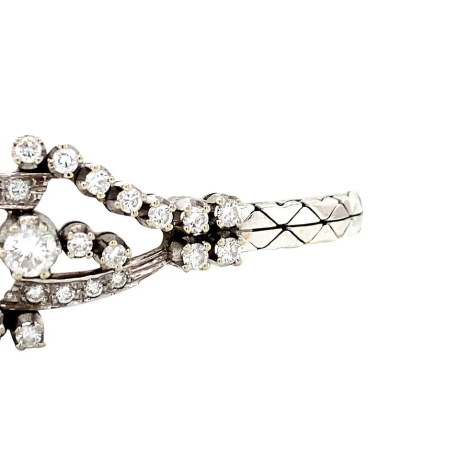 white_gold_bracelet_with__3-3.webp White gold bracelet with diamonds 18 krt>Vintage Jewellery Clearance