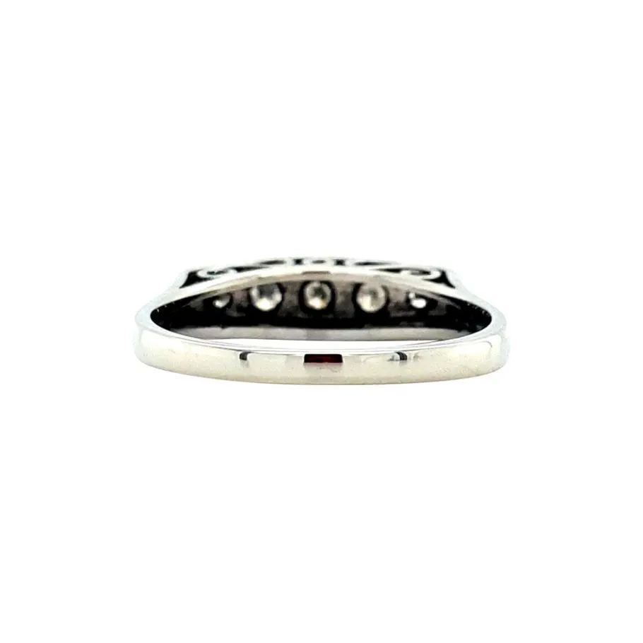 white_gold_ring_with_diam_4-1.webp White gold ring with diamonds 14 krt>Vintage Jewellery Best