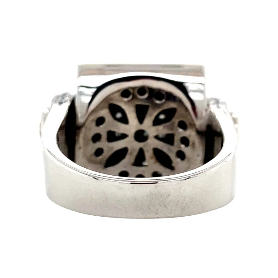 white_gold_ring_with_diam_4.webp White gold ring with diamonds 18 krt>Vintage Jewellery Discount