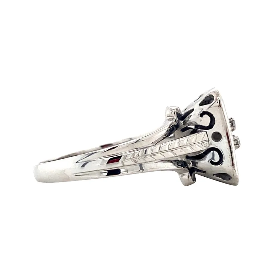 white_gold_ring_with_enam_3-1.webp White gold ring with enamel and diamond 18 krt>Vintage Jewellery Hot